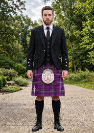 Traditional_Regan_Tartan_4020_Kilt_and_Argyle_Jacket_Kilt_Outfit_front_image