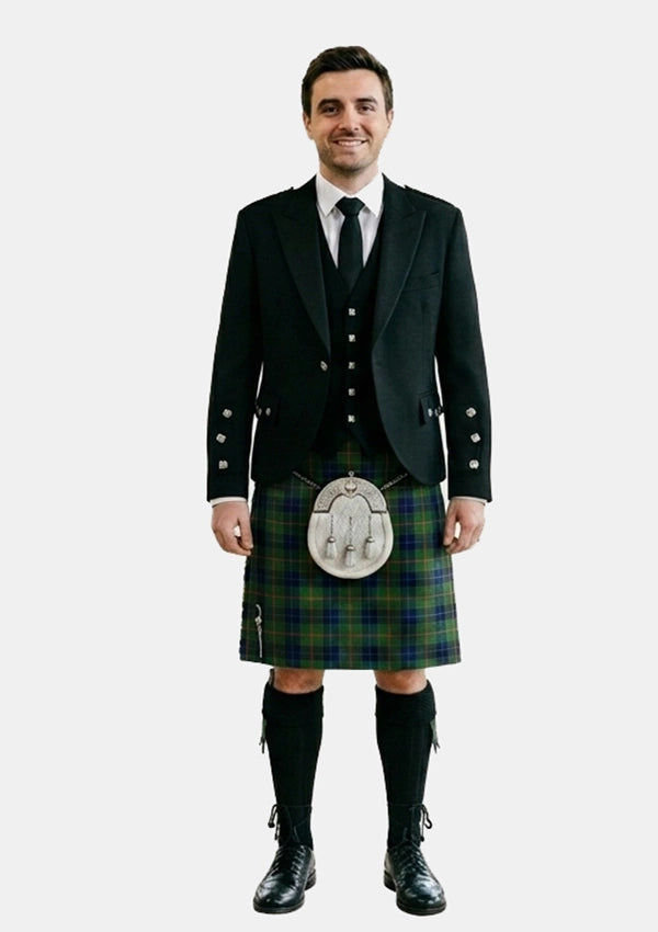 Traditional_Reid_tartan_2066_Kilt_and_Argyle_Jacket_Kilt_Outfits_front_image