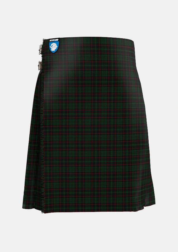 Traditional_Renwick_2_Tartan_787_kilt_front_image_with_pleated_design_and_adjustable_buckles_for_men