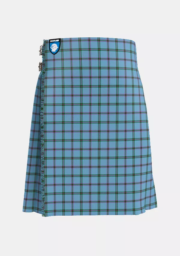 Traditional_Richard_Moriarty_Tartan_kilt_front_image_with_pleated_design_and_adjustable_buckles_for_men