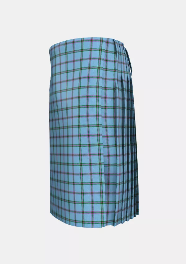 Traditional_Richard_Moriarty_Tartan_kilt_left_image_with_pleated_design_and_adjustable_buckles_for_men