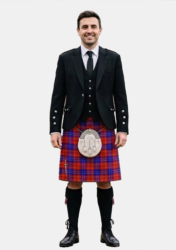 Traditional_Richardson_Tartan_5948_Kilt_and_Argyle_Jacket_Kilt_Outfits_front_image