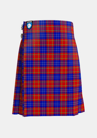 Traditional_Richardson_Tartan_kilt_5948_front_image_with_pleated_design_and_adjustable_buckles_for_men