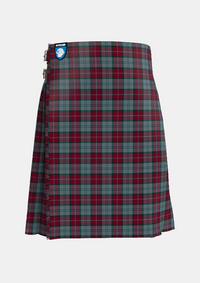 Traditional_Rob_Roy_Tartan_kilt_7026_front_image_with_pleated_design_and_adjustable_buckles_for_men