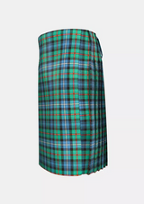 Traditional_Robertson_Hunting_Ancient_Tartan_kilt_left_image_with_pleated_design_and_adjustable_buckles_for_men