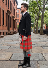 Traditional_Robertson_Red_Weathered_Kilt_and_Argyle_Jacket_Kilt_Outfit_left_image