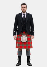 Traditional_Robertson_Red_Weathered_Kilt_and_Argyle_Jacket_Kilt_Outfits_front_image