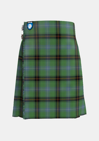Traditional_Rooney_Tartan_kilt_7517_front_image_with_pleated_design_and_adjustable_buckles_for_men