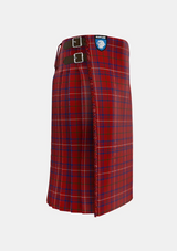Traditional_Rose_Tartan_kilt_845_right_image_with_pleated_design_and_adjustable_buckles_for_men