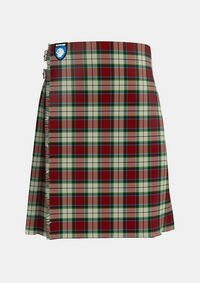 Traditional_Rose_White_Dress_Tartan_1227_kilt_front_image_with_pleated_design_and_adjustable_buckles_for_men