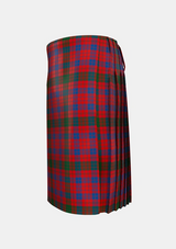 Traditional_Ross_5_Tartan_882_kilt_left_image_with_pleated_design_and_adjustable_buckles_for_men
