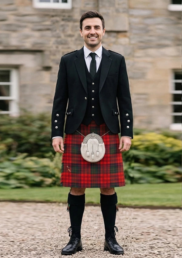 Traditional_Ross_Clan_tartan_2381_Kilt_and_Argyle_Jacket_Kilt_Outfit_front_image
