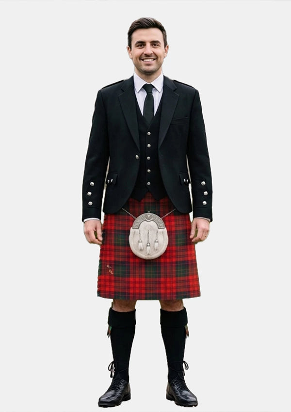 Traditional_Ross_Clan_tartan_2381_Kilt_and_Argyle_Jacket_Kilt_Outfits_front_image