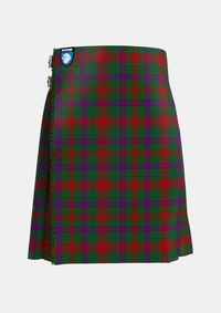 Traditional_Ross_Wilsons_Tartan_3560_kilt_front_image_with_pleated_design_and_adjustable_buckles_for_men