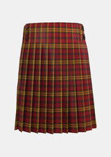 Traditional_Rourke-Frew_Tartan_kilt_back_image_with_pleated_design_and_adjustable_buckles_for_men