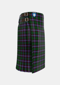 Traditional_Russell_tartan_3179_right_image_with_pleated_design_and_adjustable_buckles_for_men