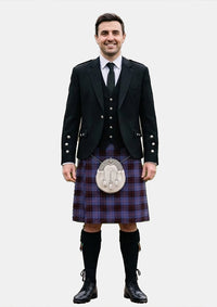 Traditional_Rutherford_tartan_6926_Kilt_and_Argyle_Jacket_Kilt_Outfits_front_image