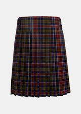 Traditional_Ruxton_Tartan_2378_kilt_back_image_with_pleated_design_and_adjustable_buckles_for_men