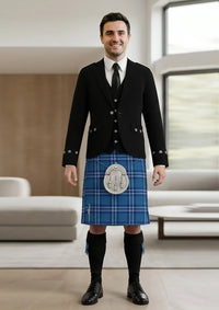 Traditional_Saltire_tartan_6152_Kilt_and_Argyle_Jacket_Kilt_Outfit_front_image