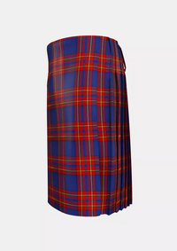 Traditional_Salvation_Army_Tartan_kilt_left_image_with_pleated_design_and_adjustable_buckles_for_men