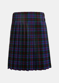 Traditional_Sandberg_Tartan_6860_kilt_back_image_with_pleated_design_and_adjustable_buckles_for_men