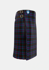 Traditional_Sandberg_Tartan_6860_kilt_right_image_with_pleated_design_and_adjustable_buckles_for_men
