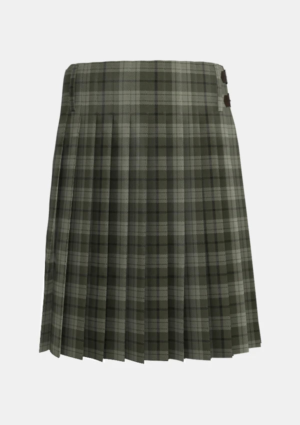 Traditional_Saunders_Tartan_kilt_back_image_with_pleated_design_and_adjustable_buckles_for_men