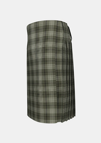 Traditional_Saunders_Tartan_kilt_left_image_with_pleated_design_and_adjustable_buckles_for_men