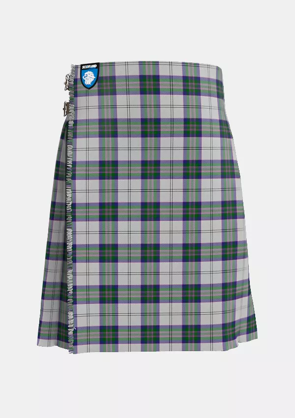 Traditional_Scotland_the_Brave_Dress_Tartan_6567_kilt_front_image_with_pleated_design_and_adjustable_buckles_for_men