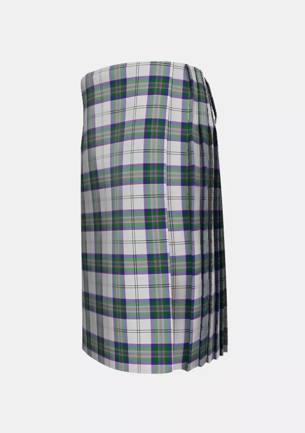 Traditional_Scotland_the_Brave_Dress_Tartan_6567_kilt_left_image_with_pleated_design_and_adjustable_buckles_for_men