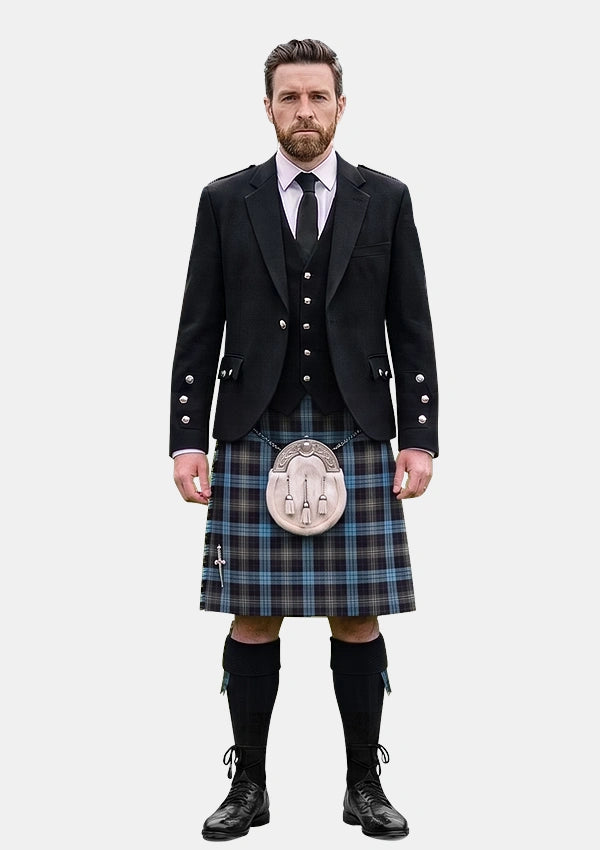 Traditional_Scotsburn_Croft_Tartan_11208_Kilt_and_Argyle_Jacket_Kilt_Outfits_front_image