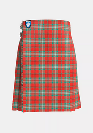 Traditional_Scott_Ancient_Tartan_kilt_front_image_with_pleated_design_and_adjustable_buckles_for_men