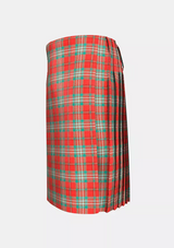 Traditional_Scott_Ancient_Tartan_kilt_left_image_with_pleated_design_and_adjustable_buckles_for_men