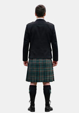 Traditional_Scott_Green_Modern_Tartan_Kilt_and_Argyle_Jacket_Kilt_Outfits_back_image