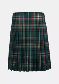 Traditional_Scott_Green_Modern_Tartan_kilt_back_image_with_pleated_design_and_adjustable_buckles_for_men