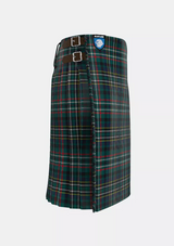 Traditional_Scott_Green_Modern_Tartan_kilt_right_image_with_pleated_design_and_adjustable_buckles_for_men