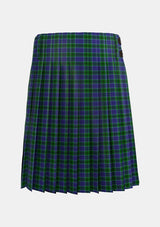 Traditional_Scott_Green_Sir_Walter_Tartan_50_kilt_back_image_with_pleated_design_and_adjustable_buckles_for_men