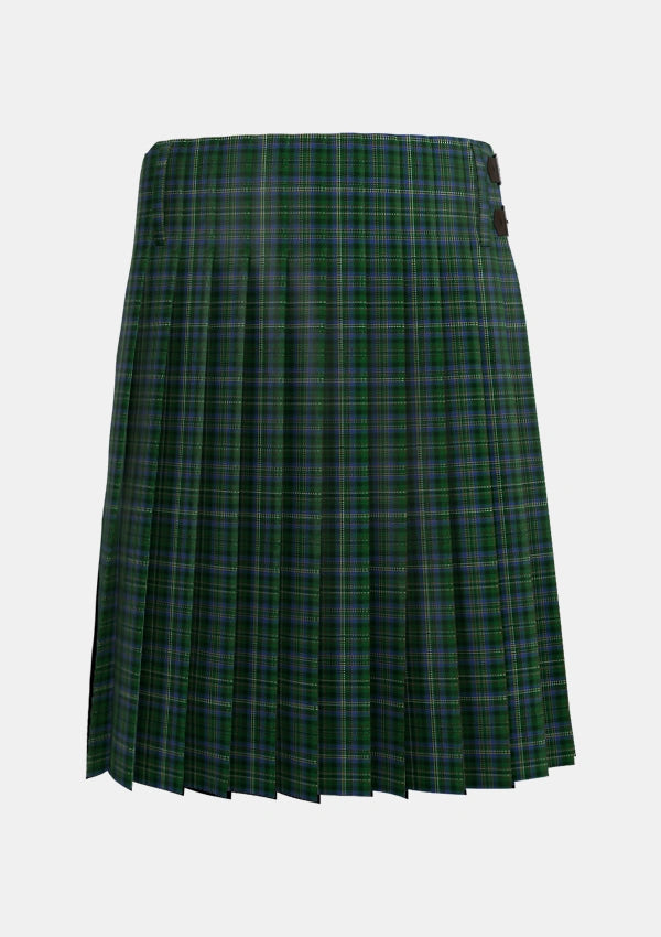 Traditional_Scott_Hunting_special_Tartan_763_kilt_back_image_with_pleated_design_and_adjustable_buckles_for_men
