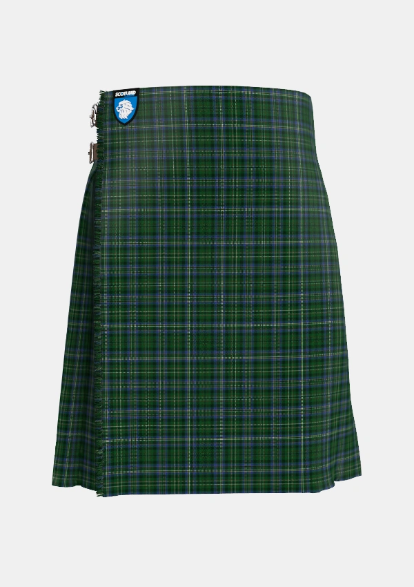 Traditional_Scott_Hunting_special_Tartan_763_kilt_front_image_with_pleated_design_and_adjustable_buckles_for_men