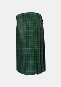 Traditional_Scott_Hunting_special_Tartan_763_kilt_left_image_with_pleated_design_and_adjustable_buckles_for_men