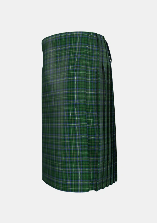 Traditional_Scott_Hunting_special_Tartan_763_kilt_left_image_with_pleated_design_and_adjustable_buckles_for_men