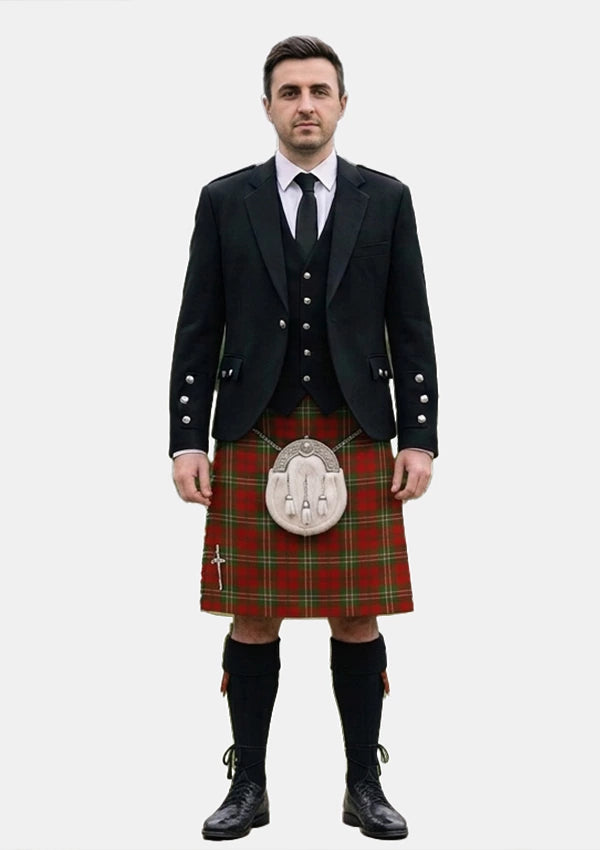 Traditional_Scott_Tartan_1005_Kilt_and_Argyle_Jacket_Kilt_Outfits_front_image