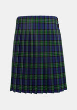 Traditional_Scottish_Rugby_Union_Tartan_kilt_2101_back_image_with_pleated_design_and_adjustable_buckles_for_men