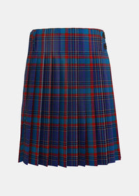 Traditional_Selkirk_Tartan_kilt_2304_back_image_with_pleated_design_and_adjustable_buckles_for_men