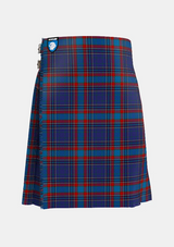 Traditional_Selkirk_Tartan_kilt_2304_front_image_with_pleated_design_and_adjustable_buckles_for_men