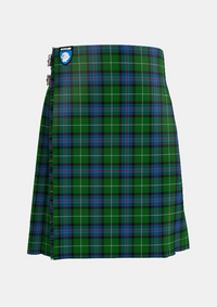 Traditional_Semple_Tartan_kilt_2292_front_image_with_pleated_design_and_adjustable_buckles_for_men