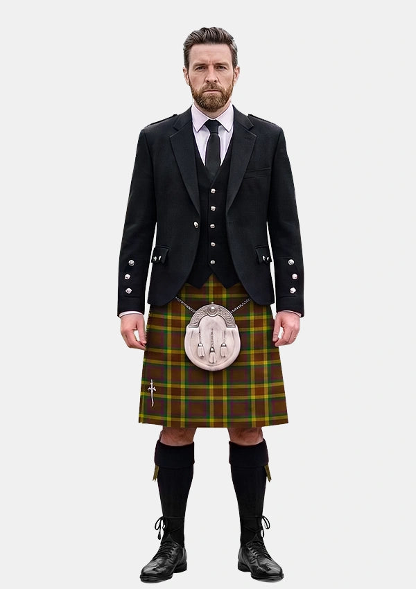 Traditional_Shannon_Tartan_7725_Kilt_and_Argyle_Jacket_Kilt_Outfits_front_image