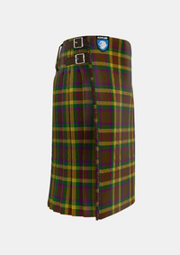 Traditional_Shannon_Tartan_kilt_7725_right_image_with_pleated_design_and_adjustable_buckles_for_men