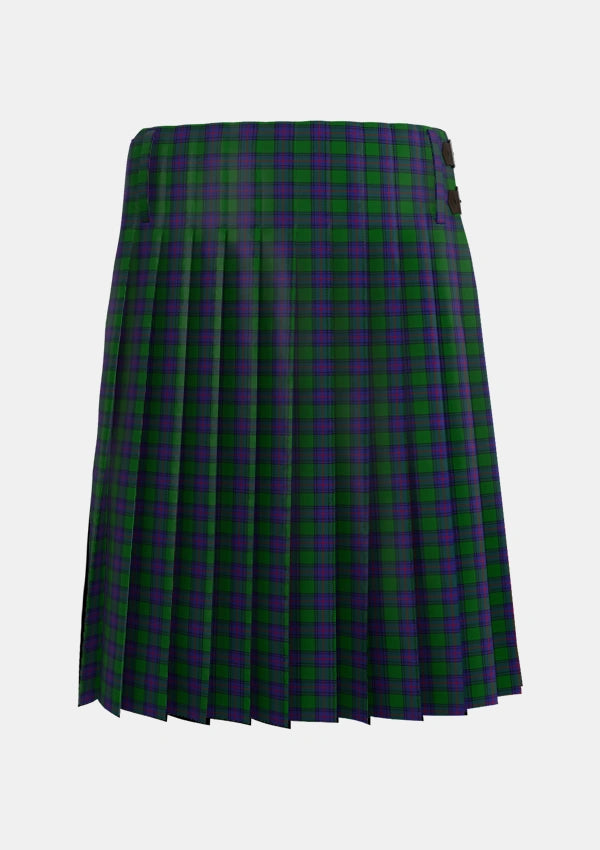 Traditional_Shaw_2_Tartan_768_kilt_back_image_with_pleated_design_and_adjustable_buckles_for_men