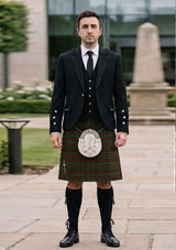 Traditional_Shearer_Tartan_3202_Kilt_and_Argyle_Jacket_Kilt_Outfit_front_image